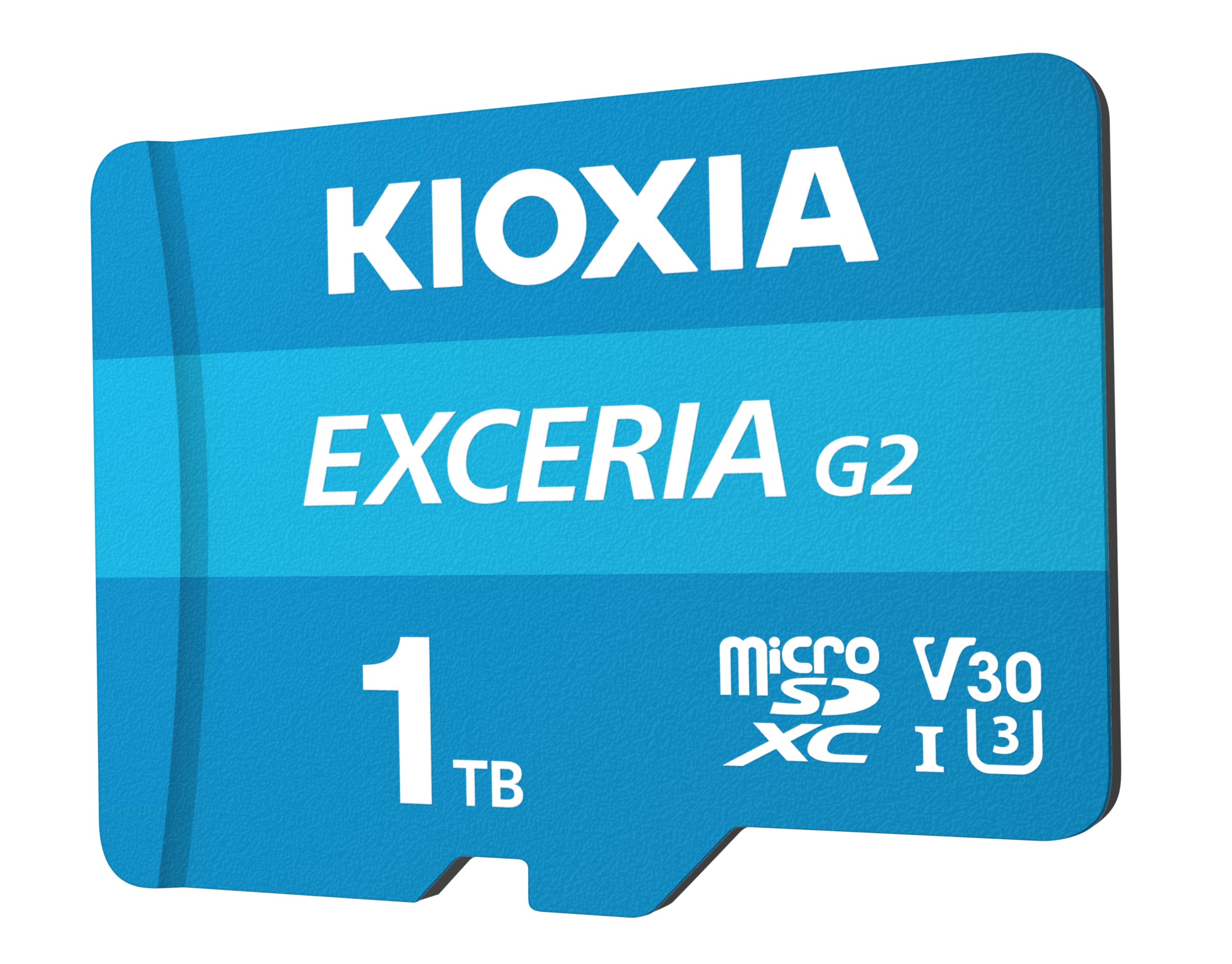 KIOXIA EXCERIA G2 1TB MicroSD Memory Card with Adapter, UHS Speed
